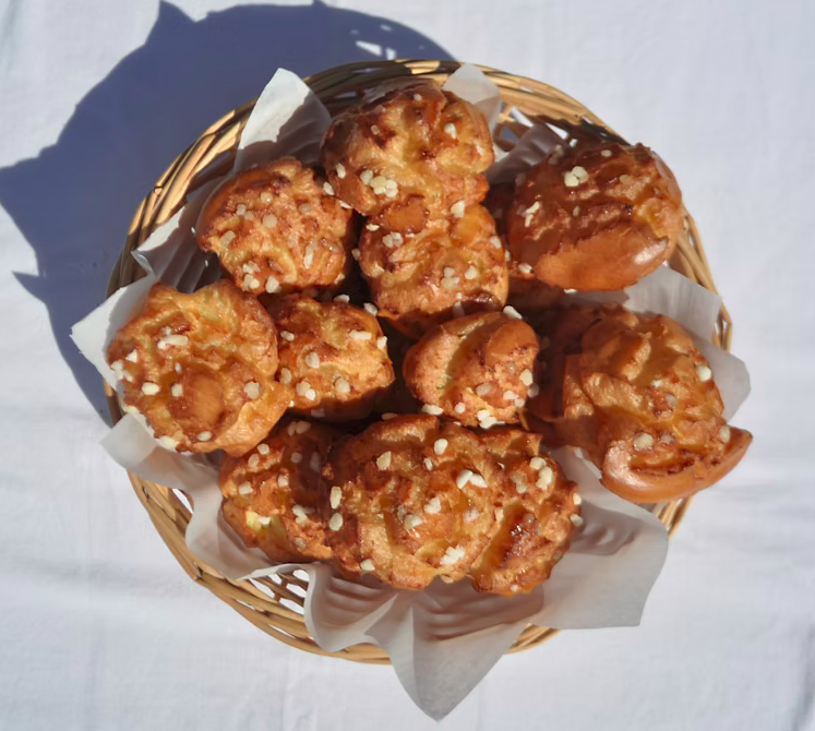 Chouquettes sucrées